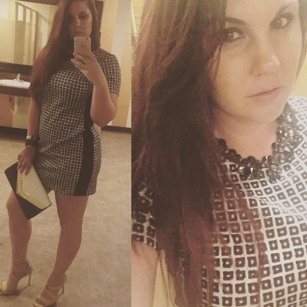 Reed Pattern Dress